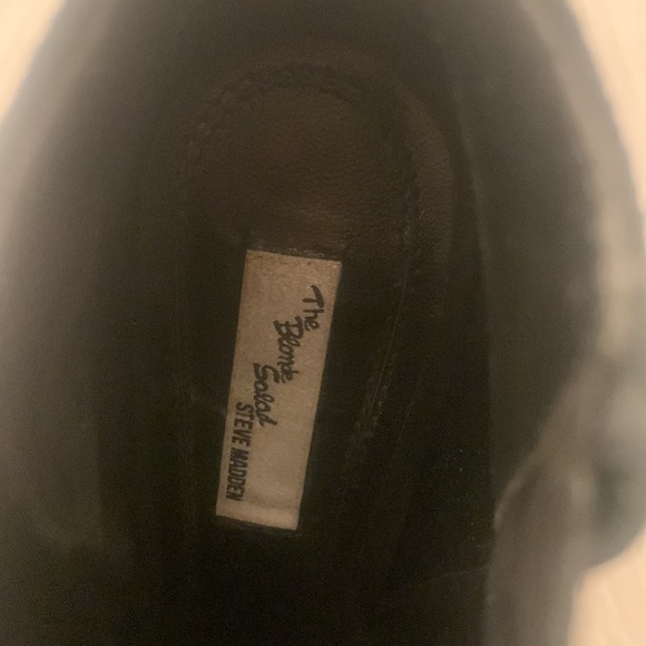 The Blonde Salad Peep Toe Booties in Black suede - Picture 5 of 6